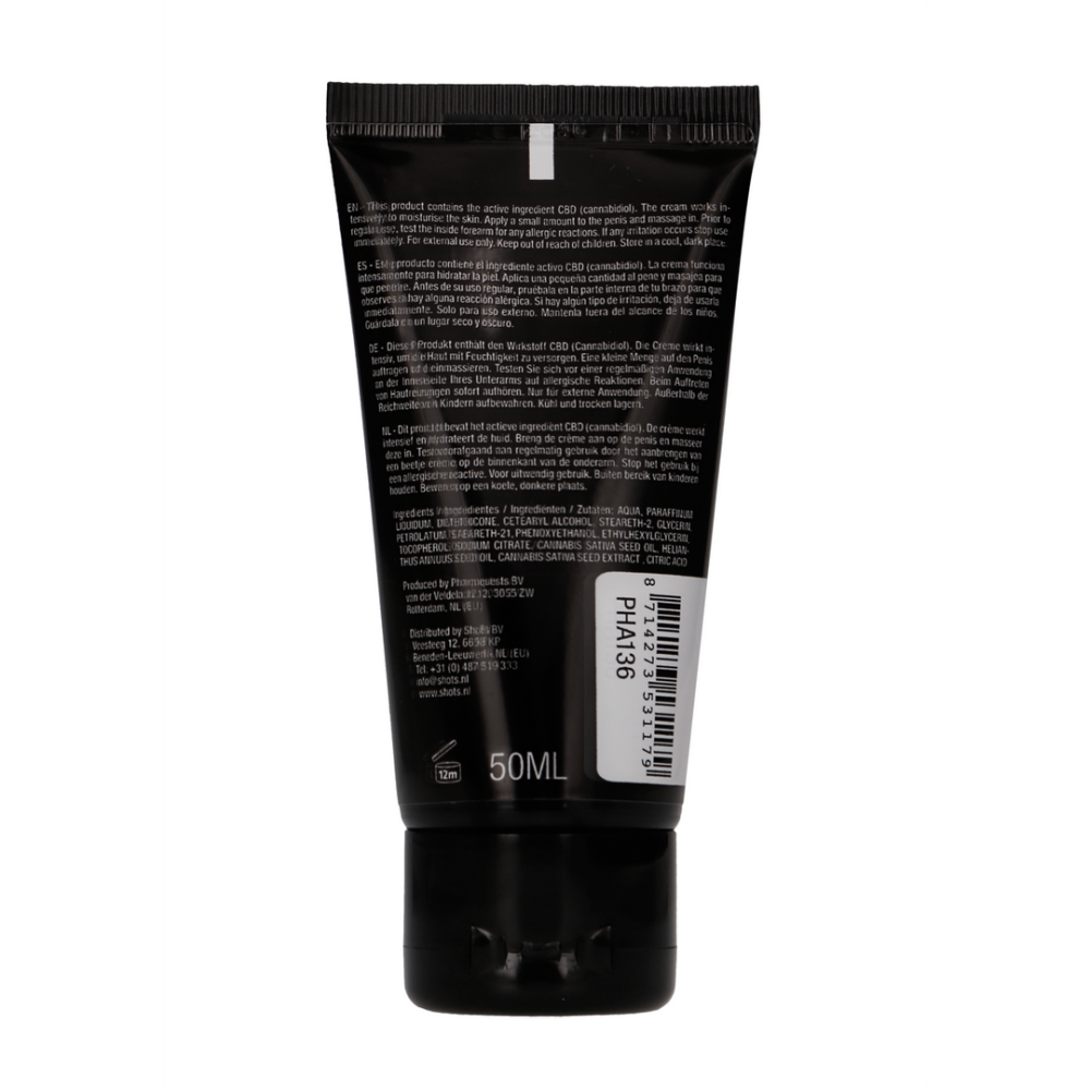Pharmquests by Shots | CBD Masturbation Cream for Him 50 ml