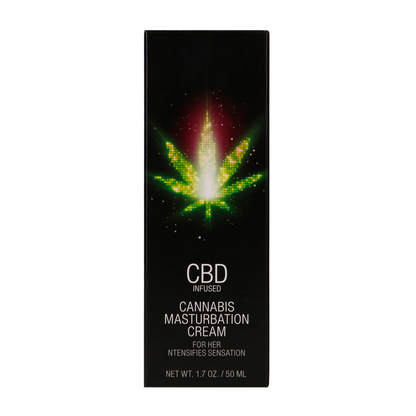 CBD-Cannabis-Masturbationscreme für Sie - 2 fl oz / 50 ml