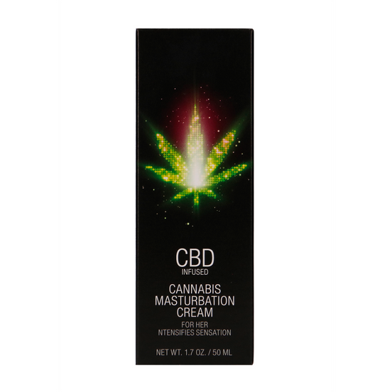 Pharmquests CBD Masturbationscreme für Sie 50 ml | Intimitäts-Booster