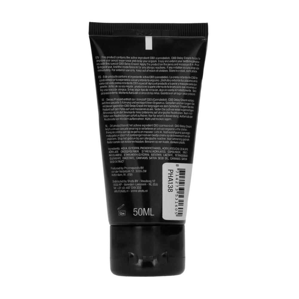 Pharmquests CBD Delay Spray 50 ml | Verzögerung und Kontrolle