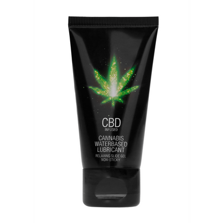Pharmquests CBD Gleitgel auf Wasserbasis 50 ml | Cannabisextrakt &amp; latexfreundlich