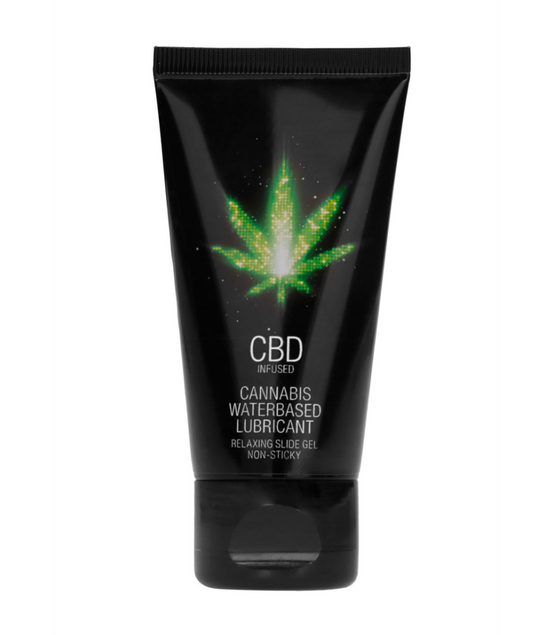 Pharmquests CBD Gleitgel auf Wasserbasis 50 ml | Cannabisextrakt &amp; latexfreundlich