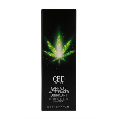 Pharmquests CBD glijmiddel waterbasis 50 ml | Cannabis extract & latexvriendelijk