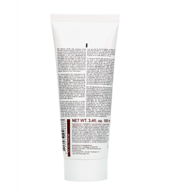 Pharmquests Miracle Bomb Borstgel 100 ml | Stevigere en vollere borsten