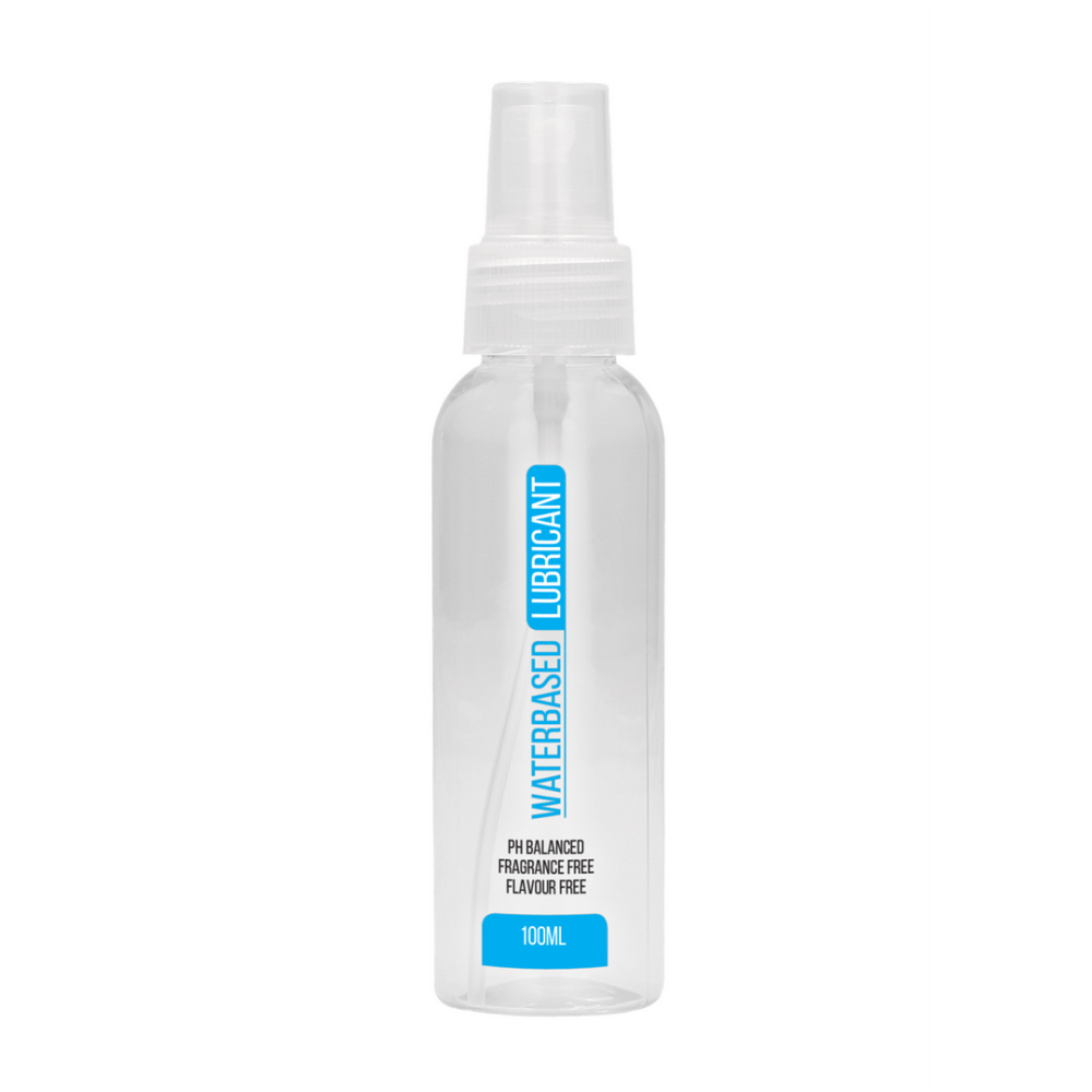Pharmquests Classic Glijmiddel 100 ml, transparante flacon met spraydop
