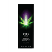 Pharmquests CBD Numbing Glijmiddel 50 ml, tube frontaal