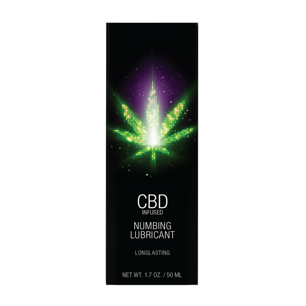 Pharmquests CBD Numbing Glijmiddel 50 ml, tube frontaal