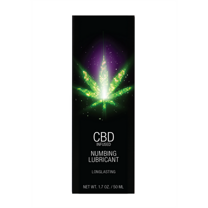 Pharmquests CBD Numbing glijmiddel 50 ml | Waterbasis & latexvriendelijk