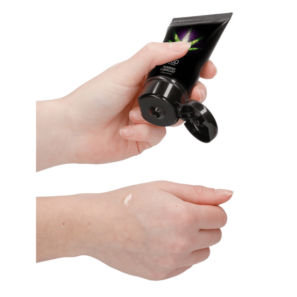 Pharmquests CBD Numbing Glijmiddel 50 ml, applicatie uit tube