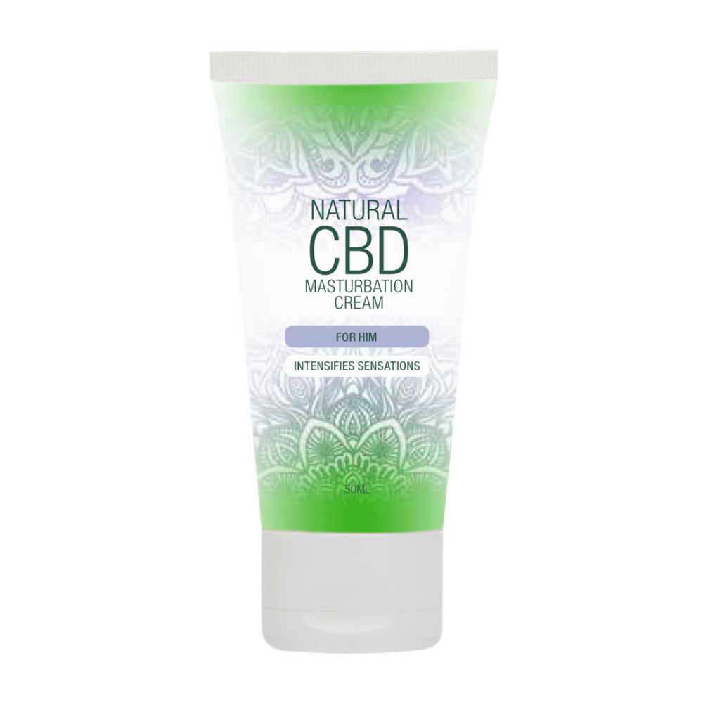 Pharmquests Natuurlijke CBD Masturbatiecrème voor Hem 50 ml