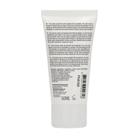 Pharmquests CBD Masturba Creme für Ihn 50 ml | Intimitäts-Booster