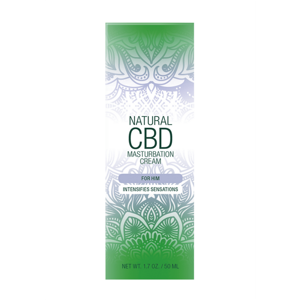 Pharmquests CBD Masturbeer Crème voor Hem 50 ml, verpakking vooraanzicht