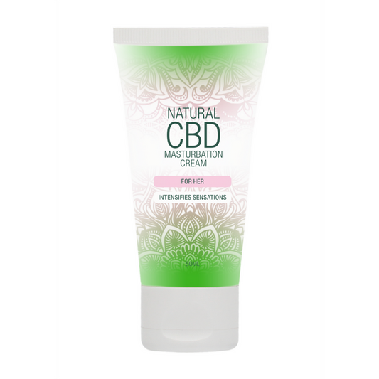 Natuurlijke CBD - Masturbatiecrème voor Haar - 2 fl oz / 50 ml