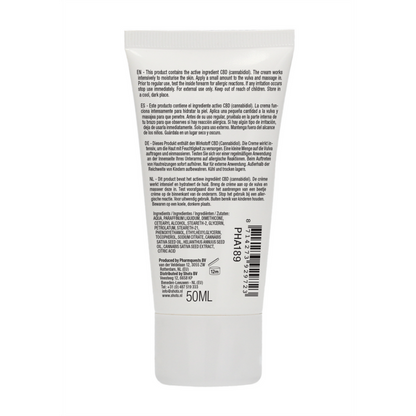 Natuurlijke CBD - Masturbatiecrème voor Haar - 2 fl oz / 50 ml