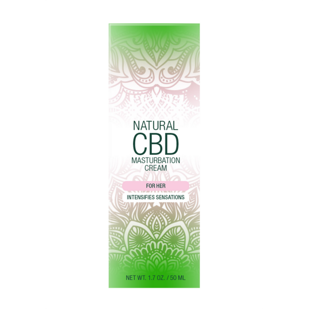 Pharmquests CBD Masturbatiecrème Voor Haar 50 ml, tube in hand