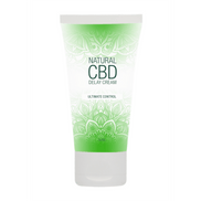 Pharmquests CBD Vertraging Crème 50 ml, groene tube vooraanzicht