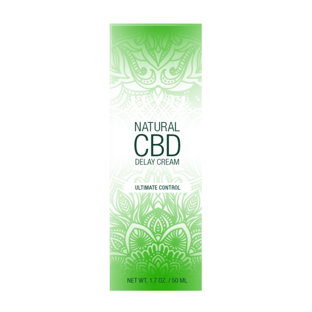 Pharmquests CBD Vertraging Crème 50 ml, achterkant tube productinformatie