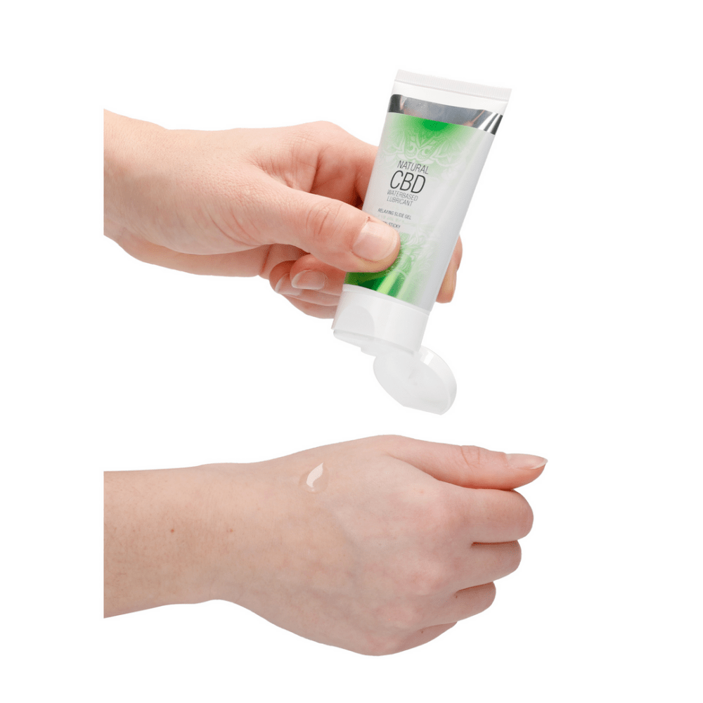 Pharmquests CBD Neutral Glijmiddel 50 ml, applicatie tijdens gebruik