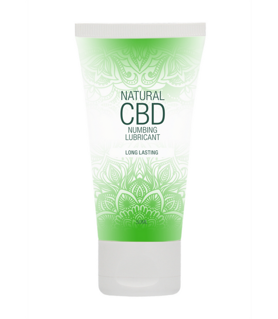 Pharmquests by Shots CBD lubricant numbing 50 ml water based