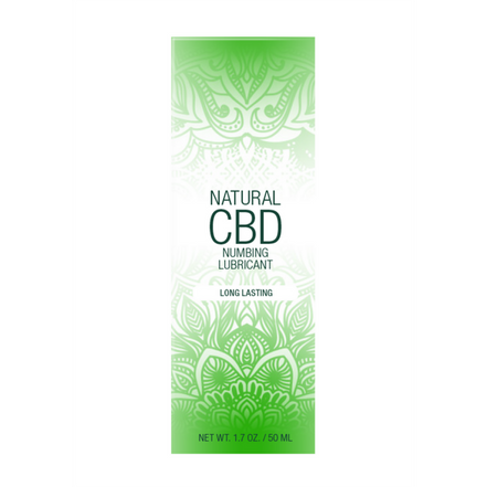 Pharmquests by Shots CBD lubricant numbing 50 ml water based