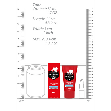 Pharmquests by Shots | CBD Masturbeer Crème voor Hem 50 ml