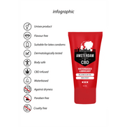 Pharmquests CBD water-based lubricant 50 ml | Original from Amsterdam