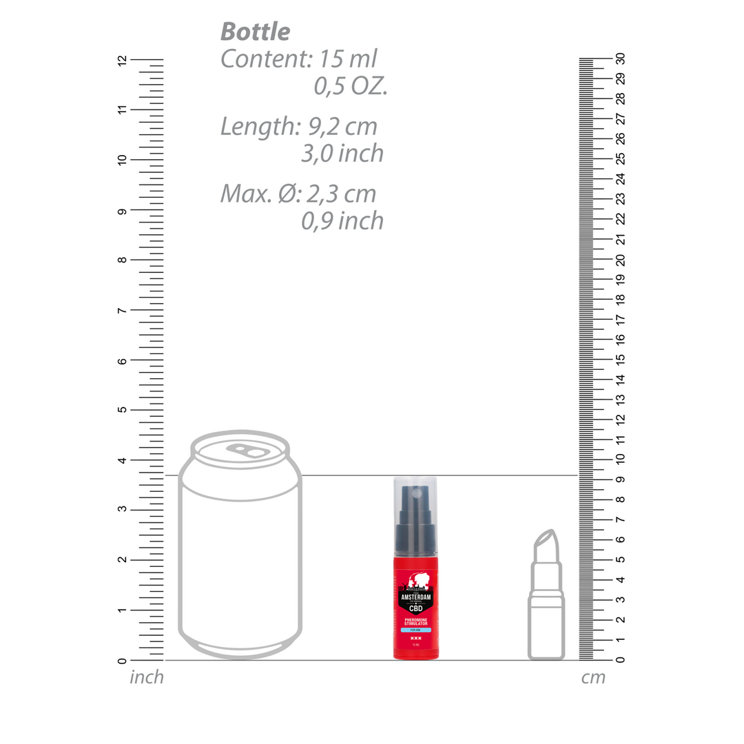 Pharmquests by Shots Pheromone Stimulator voor Hem 15 ml | Original CBD Amsterdam