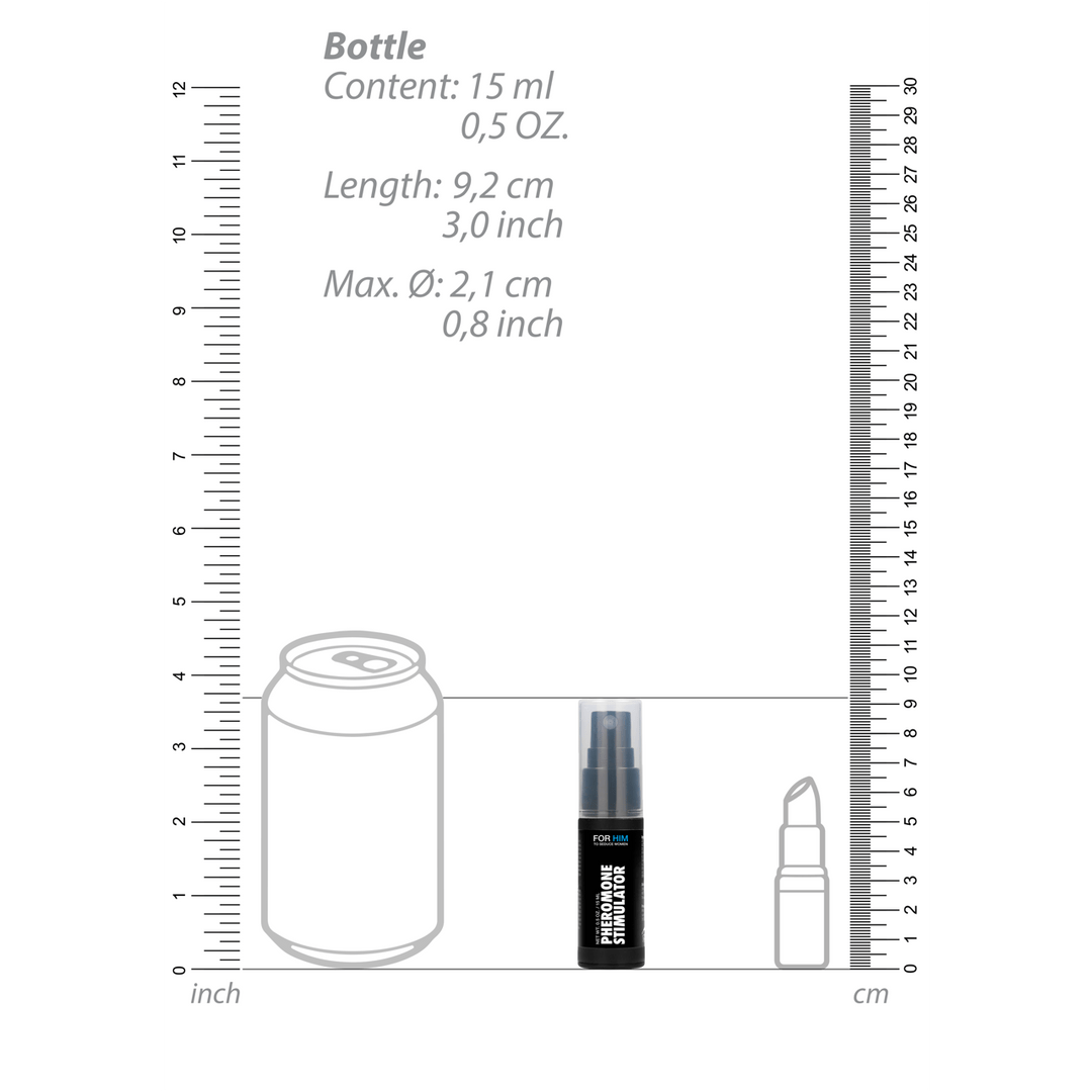 Pharmquests pheromone spray voor mannen 15 ml, productinformatie en samenstelling