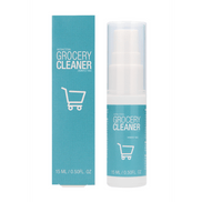 Pharmquests Grocery Cleaner 15 ml met turquoise label en compacte verpakking, desinfectiespray voor dagelijks schoonmaken