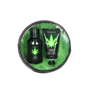 Pharmquests CBD Travel Set Green Tea Hemp Oil | Premium huidverzorging