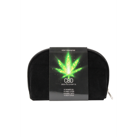 Pharmquests CBD Toilettenset Grüner Tee Hanföl