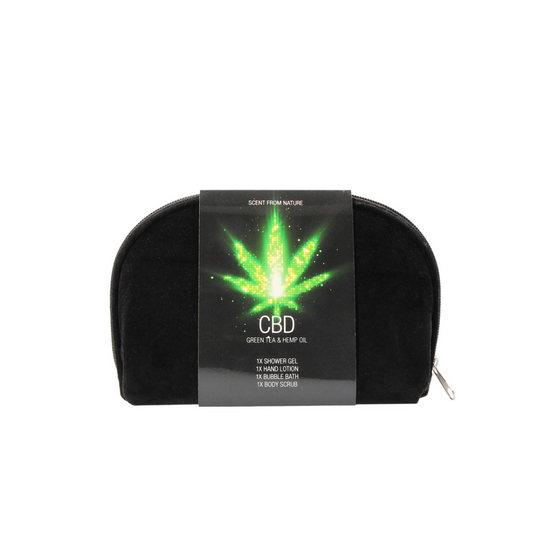 Pharmquests CBD Toilettenset Grüner Tee Hanföl