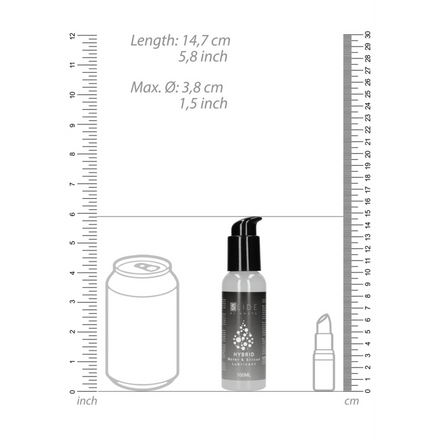 Pharmquests Slide Hybrid-Gleitmittel 100 ml | Wasser- und Silikonformel