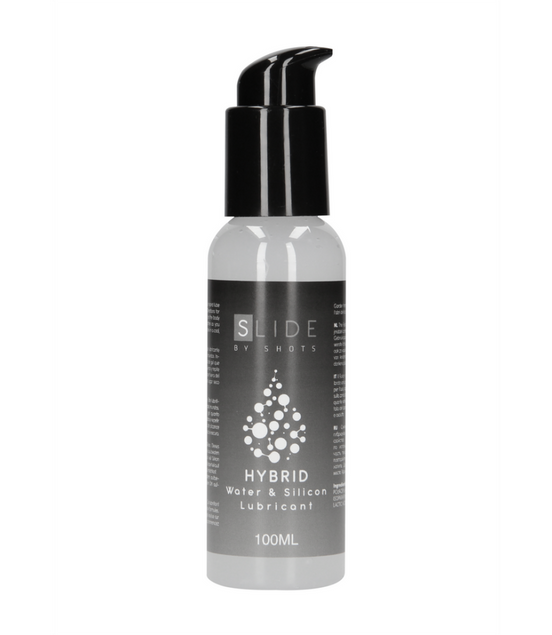 Pharmquests Slide Hybrid Lubricant 100 ml | Water &amp; Silicone Formula