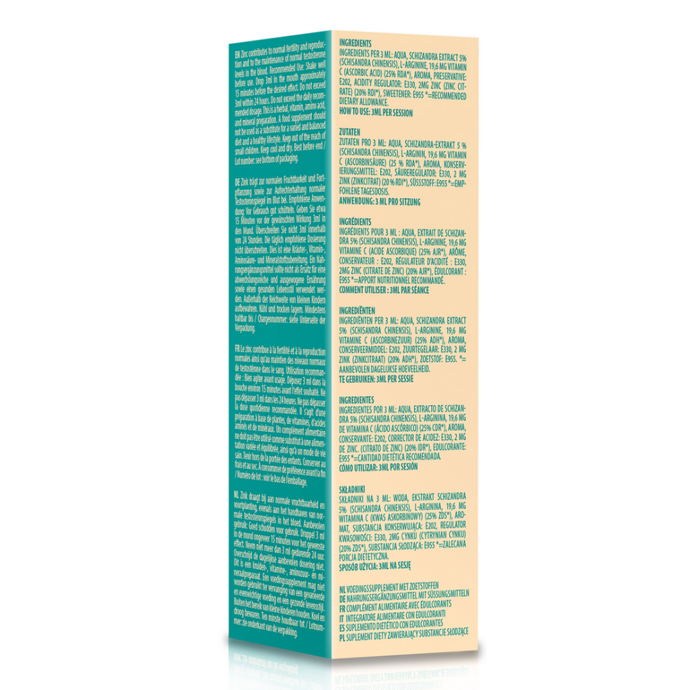 Pharmquests Spanish Fly Love Potion 10 ml in compact glazen flesje voor intensivering van intimiteit en romantische sfeer