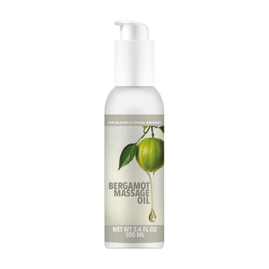 Pharmquests by Shots massageolie bergamot 100 ml, verfrissende citrusgeur, hydrateert en maakt de huid soepel