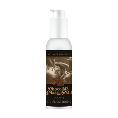 Pharmquests by Shots massageolie chocolade 100 ml, zijdezachte sensuele massageolie in pompflacon, hydraterend
