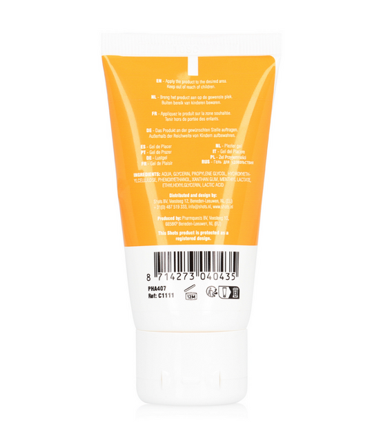 Pharmquests Pleasure Gel 50 ml | Silky-smooth lubricant for comfort