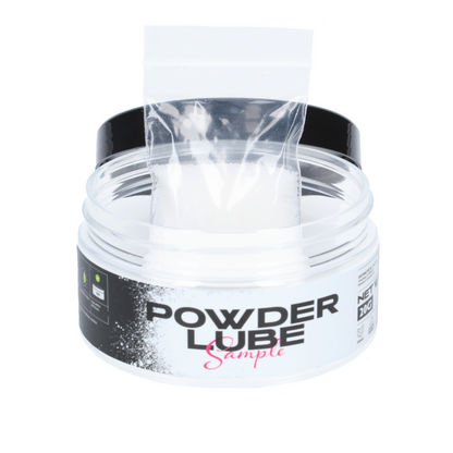 Pulverschmiermittel - Testpaket - 30 gr Pulver im 300 ml Glas