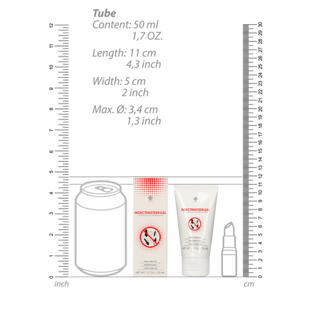 Pharmquests Insektenstich-Gel 50 ml | Beruhigende Hautpflege