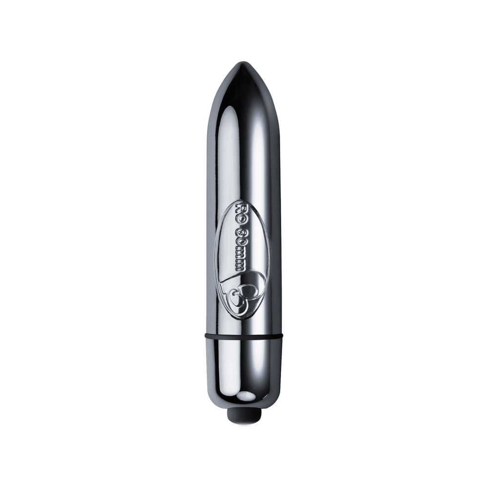 Rocks-Off vibrerende bullet, clitoris vibrator 80 mm, productfoto op witte achtergrond