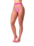 Fence Net Pantyhose - One Size - Roze