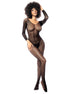 Mapalé Bodystocking Long Sleeves Black One Size