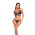 voorkant Mapale Twee-delige lingerie set - L/XL - Zwart
