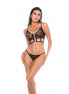 voorkant van Mapale Twee-delige lingerie Set - S/M - Zwart