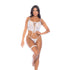 voorkant Drie-delige lingerie set L/XL Wit Mapale