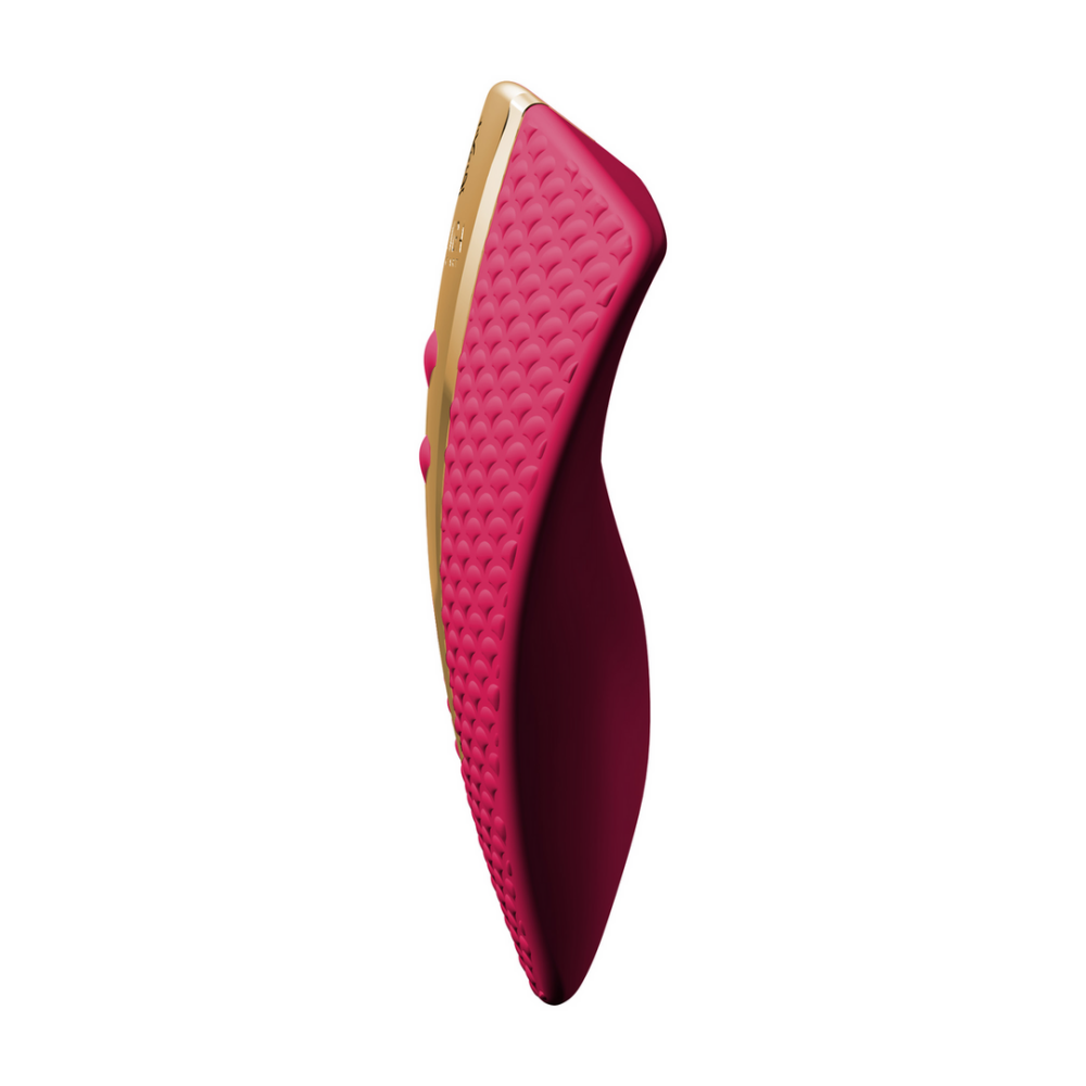 Shunga OBI™ Klitorisstimulator mit Wellenvibrationen | Himbeere