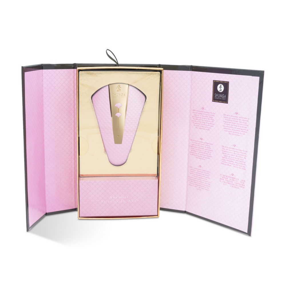 Shunga OBI™ Klitorisstimulator mit Soft Touch | Rosa