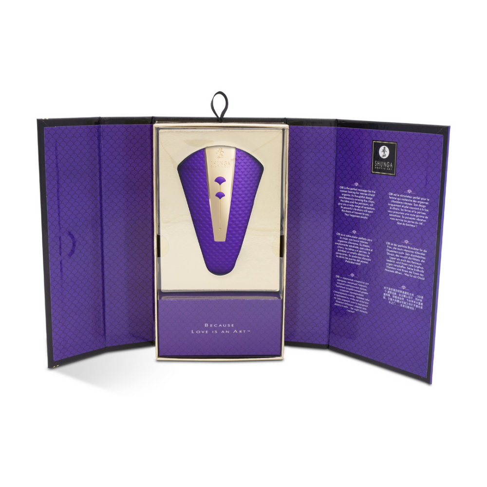 Shunga OBI™ Klitorisstimulator mit starken Vibrationen | Lila