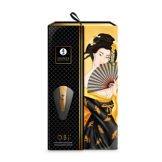 Shunga OBI™ Clitoral Stimulator with Wave Vibrations | Black